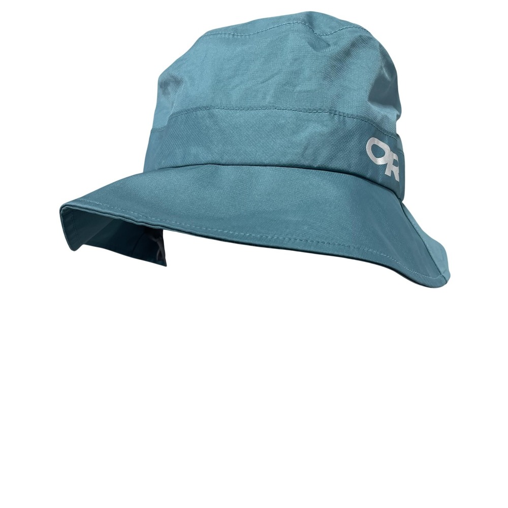 Outdoor Research Hat Boonie Wide Brim Blue Sun Adjustable Chin Strap Mens M